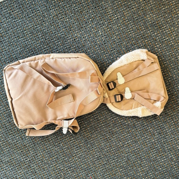 DSW Tan and Cream Backpack Set - Picture 3 of 3